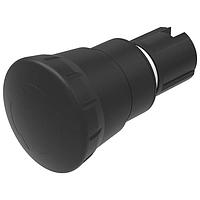 EAO 45-2736.1910.000 Switch Actuators Stop switch actuator twist to release foolproof black D40 maintain plastic