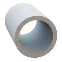 Essentra Components 13RS031259 Round Round Spacer, .257 ID, .320 OD, .505 Length