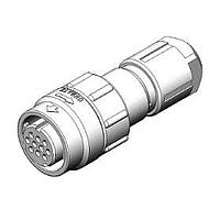 JAE Electronics JN2VDS10SL2 Housings 10P Str Metal Plug 6.5 to 8mm Cable Dia