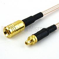 Fairview FMC0916316 MMCX Plug to SMB Plug Cable RG-316 Coax