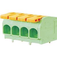 Adam Tech EB171A-03-M Plugs EURO BLOCK R/A, SPRING CLAMP, .295 (7.50) PITCH