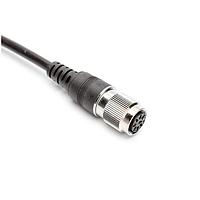 Amphenol Tuchel CA0911B800813012 Sensor Cables / Actuator Cables M16 8 Position Circular Molded, Std. Strain relief, Female to Leads, 22AWG, COMMUNICATION & DATA, UL 300V Flexible Cable Assy, 13 Meter