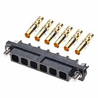 Harwin M80-4000000F1-06-325-00-000 Power to the Board 2 ROW FEMALE CRIMP 6 X 12 AWG GOLD