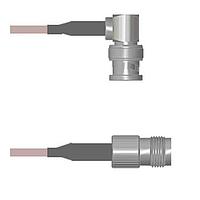 Amphenol Custom Cable Q-0D04G0005024i RF Cable Assemblies BNC-RP/TNC-SJ G316 24I