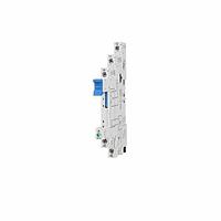 Carlo Gavazzi ZRLS12NA Relay Sockets & Hardware Slim Sockets for RSLM Slim Industrial  Electromechanical Relays, 5 pins, DPDT (1 Change Over contact), 6A, 6 to 24VAC/VDC, Screw terminals