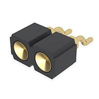 Mill-Max 319-10-102-40-006000 Headers .100" Pitch, Single Row Concave face HSMT Target Connector 2-Pin