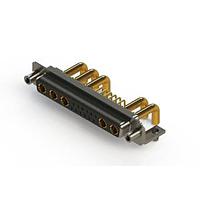 EDAC 630-17W5650-4T5 Mixed Contact D-Sub Connectors Right-angle Power Combo D-Sub Connector