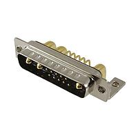 NorComp 684S13W3103L461 Mixed Contact D-Sub Connectors IP67 POWER-D 13w3PWR 40A R/A MALE