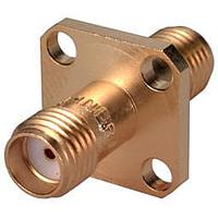 HUBER+SUHNER 37_SMA-50-0-1/111_NE RF Adapters - In Series SMA jack(f) to SMA jack(f) flange