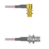 Amphenol Custom Cable Q-2P04F0005018i RF Cable Assemblies SMA-RJB/TNC-SJB G316 18I