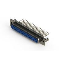 EDAC 628-M37-323-LN3 D-Sub Connectors - Standard Density Vertical Machined D-Sub Connector