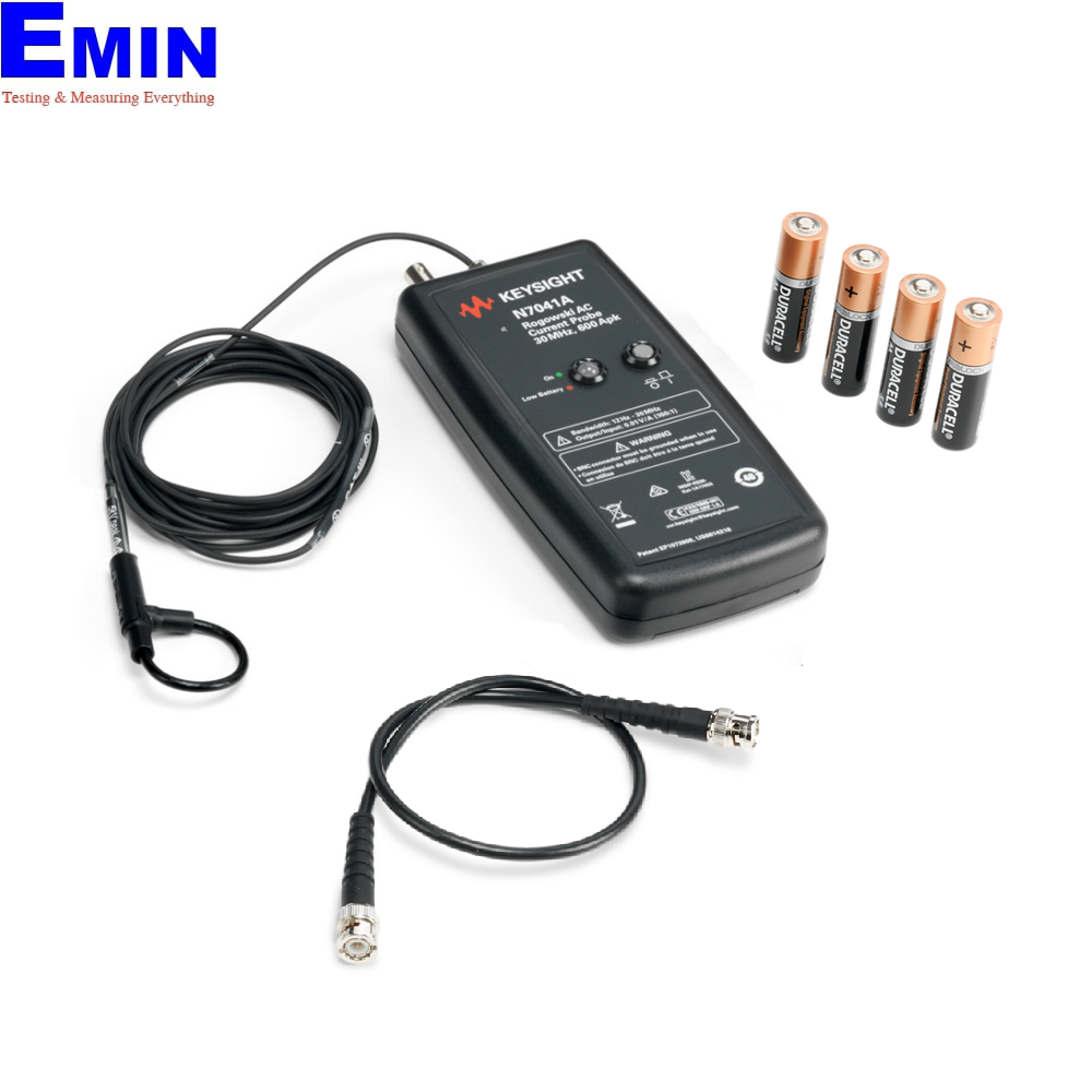 KEYSIGHT N7041A Rogowski AC Current Probe (30 MHz, 600 Apk, 5 kV
