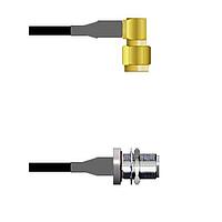 Amphenol Custom Cable Q-3401T0003096i RF Cable Assemblies SMA-RP/N-SJB G174 96I