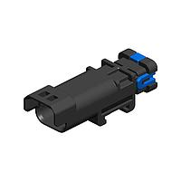 JAE Electronics MX80B02PZ1C Connectors CONNECTOR PIN HOUSING 2 CONTACT KEY C 2.54MM