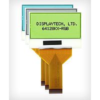 Displaytech 64128KX FC BW-RGB LCD Graphic Displays 128X64 FSTN FPC Interface RGB Backlight