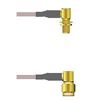 Amphenol Custom Cable Q-2Q035000R024i RF Cable Assemblies SMA-RJB/SMA-RP G316D 24I