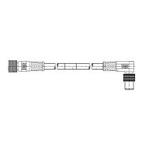 Molex 1200870254 Sensor Cables / Actuator Cables NC 3P M/MFE 2M 90/ST CPLR 24/3