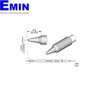 JBC C210016 Soldering Tip (Ø 0.3 mm, Conical Straight)