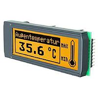 DISPLAY VISIONS EA DIP122-5HNLED LCD Graphic Displays Yel/Green Contrast Yl/Gn LED Backlight