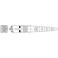 Molex 106032-5170 SC Connectors CONN SC TUNABLE 1.6m .6mm BLACK (MMPC+ZR)