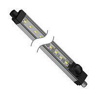 Banner Engineering HLS28CW570XMQ LED Flexible Strips HLS28 Hazardous Enclosure Strip Light; Motion; Clear Window; 570 mm; 12-30 V dc; IP50; Color:White; Cascadable; 4-pin M12 Integral QD