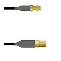 Amphenol Custom Cable Q-2Y03X0008024i RF Cable Assemblies SMA-SJB/SMB-SP RG58 24I