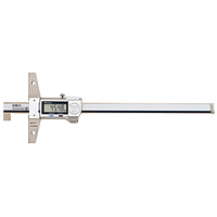 MITUTOYO 571-265-20 IP67 waterproof electronic depth measuring caliper with two Inch/Metric systems with measuring head hook