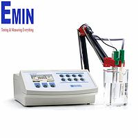 Hanna HI3512-02 HI3512 Multiparameter pH/ORP/ISE and EC/TDS/Resistivity/Salinity Benchtop Meter