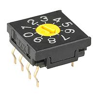 NKK Switches FR01FC10P Rotary Switches 10MM DECIMAL 10P COMPLEMENT CODED