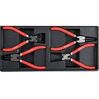 YATO YT-55443 4pc Snap Ring Pliers Set