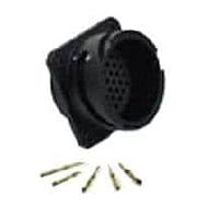 Amphenol Audio MP-4102-54P-C Connectors Panel recpt w/pins crimp combo w/cap