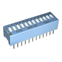 CTS Electronic Components 206-12S DIP Switches 12 switch sections SPST