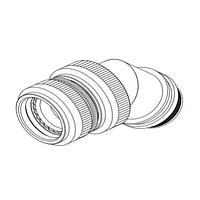 Raychem - TE Connectivity 997861-000 Circular MIL Spec Strain Reliefs & Adapters STXR40AB45-1210BI