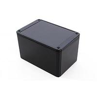 Hammond Manufacturing RL6465BK PCB Enclosure Box w/o Flanges-Blk 5.91x3.94x3.54 ABS