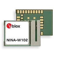 u-blox NINA-W102-01B Multiprotocol Modules ESP32, 802.11bgn+BT, metal antenna, open CPU