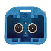 Yamaichi Electronics HFU106P-9120-0C-VE Connectors 1x2 Mini FAKRA Connector, R/A, Key C