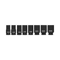 Yato YT-1155 Hexagonal deep impact socket set 3/4"-8pcs