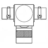 Trompeter / Cinch Connectivity Solutions BN153 RF Adapters - Tee TRS 'T' ADPTR 3-lug
