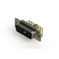 EDAC 629-11W1240-4TA Mixed Contact D-Sub Connectors Right-angle Power Combo D-Sub Connector