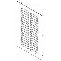 Hammond Manufacturing 1481L3R1510GY Louvered Vent Kit Type 3R Louver Kit 15x10 - Steel/Gray