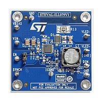 STMicroelectronics STEVAL-ILL079V1 Evaluation Boards 0.5 A, inverting buck-boost LED driver board based on the LED6000