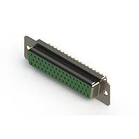 EDAC 628-M50-322-GN1 D-Sub Connectors - Standard Density Vertical Machined D-Sub Connector