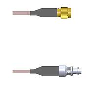 Amphenol Custom Cable Q-3F00S000H048i RF Cable Assemblies SMA-SP/HDBNC-SJB G142 48I