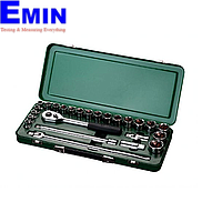 SATA 09092ME 25PC 1/2"DR 6PT METRIC SOCKET SET
