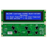 Newhaven Display NHD-0440WH-ATMI-JT# LCD Character Display Modules STN- BLUE Transm 190.0 x 54.0