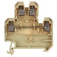 Weidmuller 1284160000 DIN Rail Terminal Blocks DK 4Q/35/TC TYP K