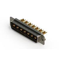 EDAC 627-24W7222-3TA Mixed Contact D-Sub Connectors Vertical Combo Dsub