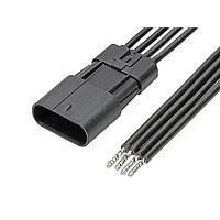 Molex 216623-1043 DC Power Cord SQUBA3.6 P-S 4CKT 600MM Sn
