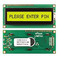 Newhaven Display NHD-0116AZ-FL-GBW Character LCD Module STN- GRAY Transfl 80.0 x 36.0