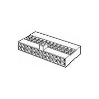 Amphenol FCI 65846-004LF Receptacle Housing HSG .100" POL 44POS.